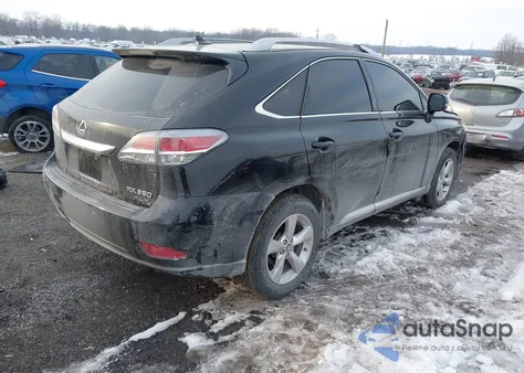 2013 Lexus Rx 350 z USA, uszkodzony, nr VIN 2T2BK1BA8DC159791